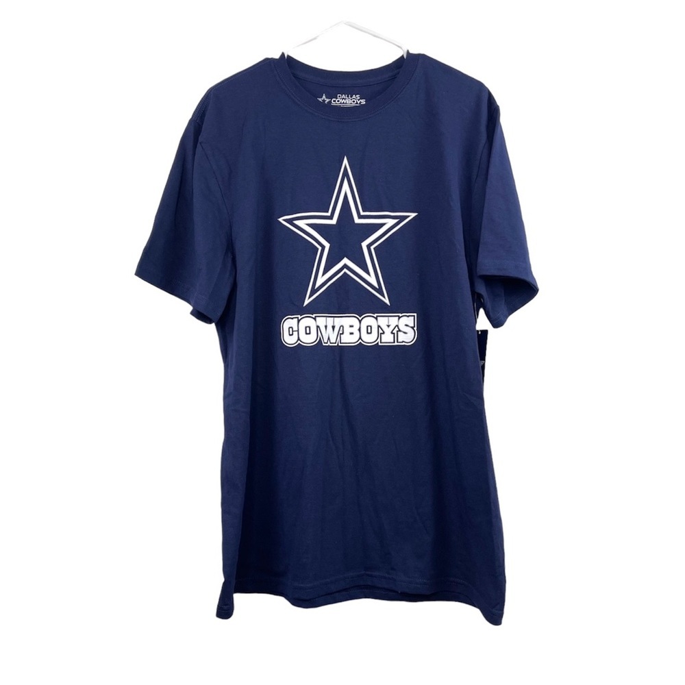 DALLAS COWBOYS Charged Up T-Shirt (Navy) Large